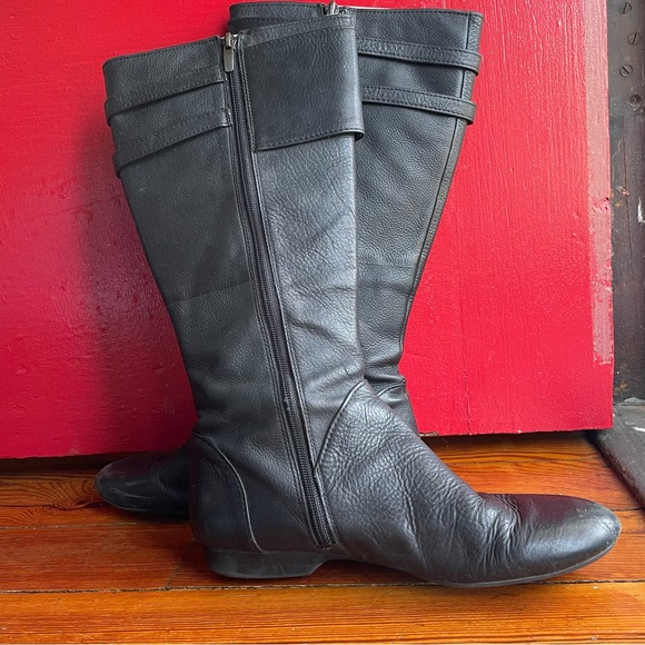 Enzo Angiolini Eazelden Leather Riding Boots - Size 8.5 - Picture 7 of 11